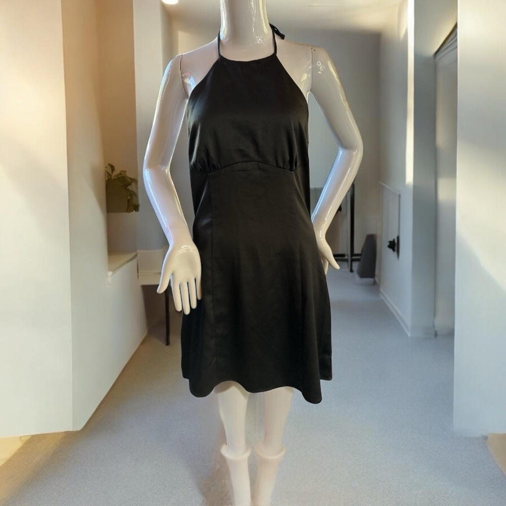 Tilly's Black Halter Sundress for Cocktail Nights